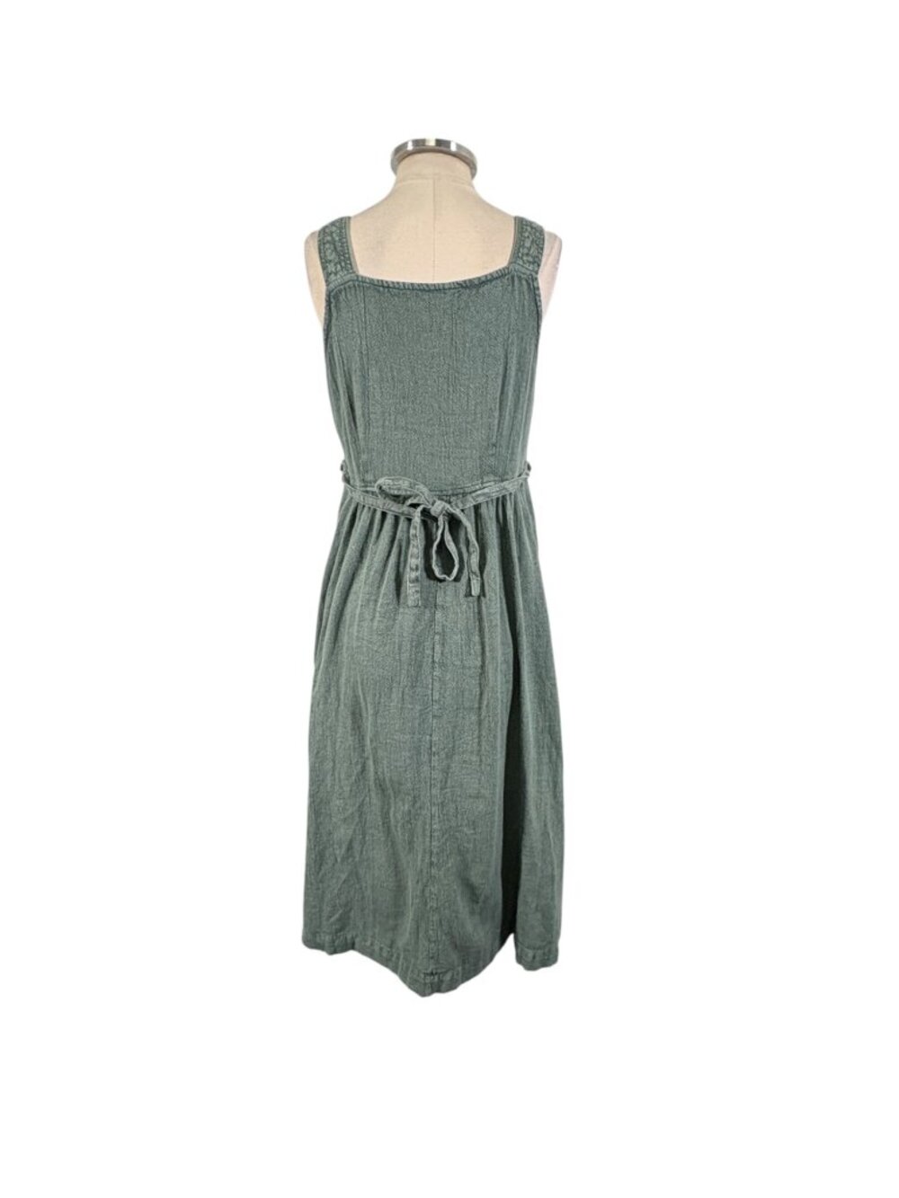 April Cornell Cottagecore Floral Embroidered Midi Dress Size XS - Picture 6 of 12